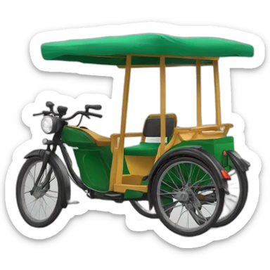 Bangladeshi rickshaw sticker