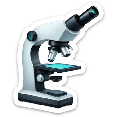 friendly microscope sticker