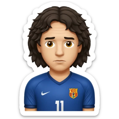 Puyol football player sticker