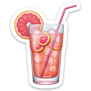 Ice grapefruit ade sticker