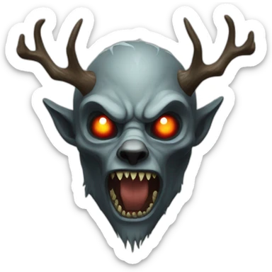 Wendigo sticker