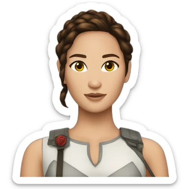 katniss everdeen Hunger Games sticker