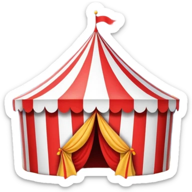 just 2 words "return policy" in circus , no background sticker