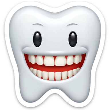 keep the teeth sticker