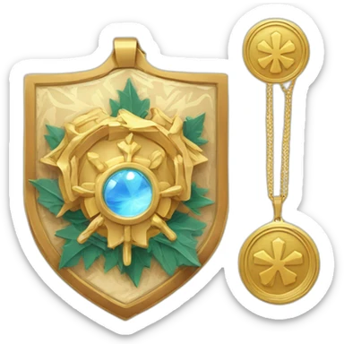 badge, medal, book, paper, scroll, new year, snowflake, pokemon, picture sticker