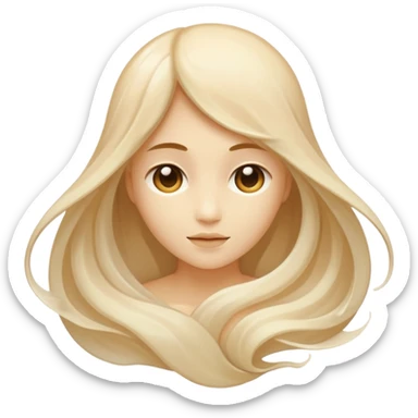 Beige spirit sticker