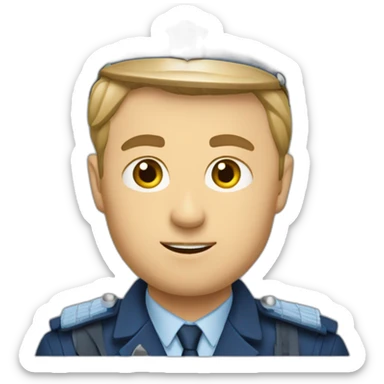 Wijkagent politie sticker