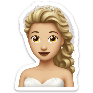 Bride sticker