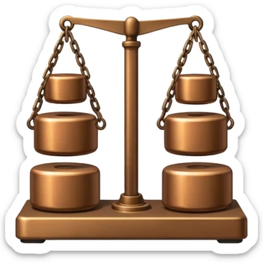 Market Scale Weights sticker