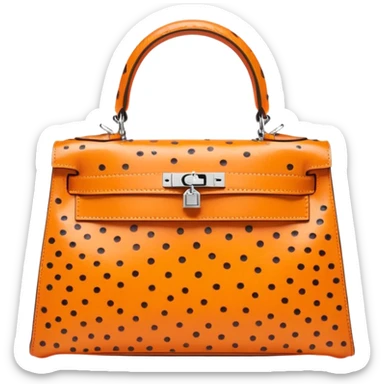 hermes kelly sellier ostrich palladium hardware sticker