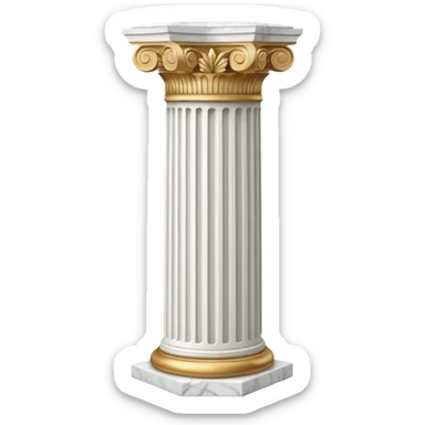 greek Pillar sticker