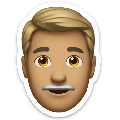 successful man sticker