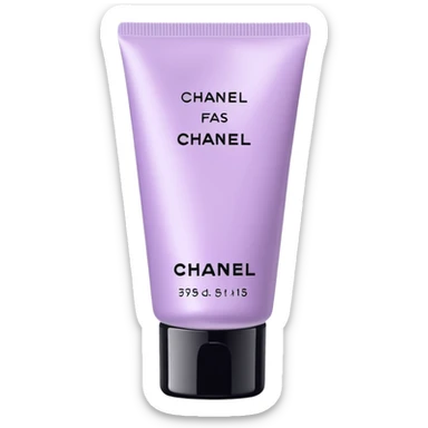 Pale Purple Hand Cream Chanel sticker