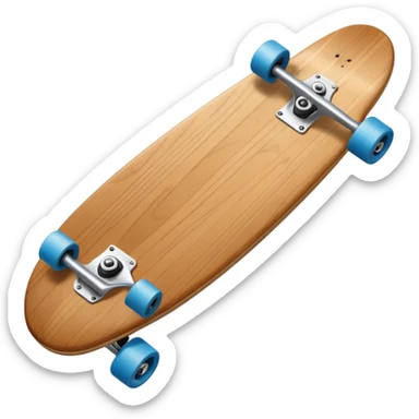 skate board icon sticker