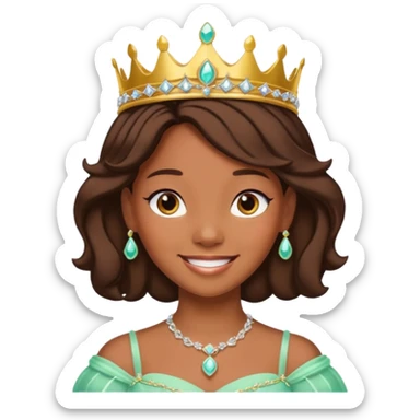 tiana princess sticker