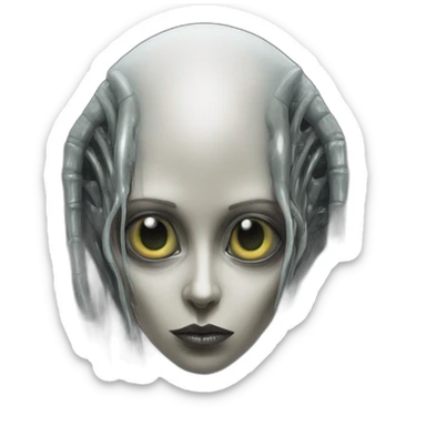 HR giger sticker