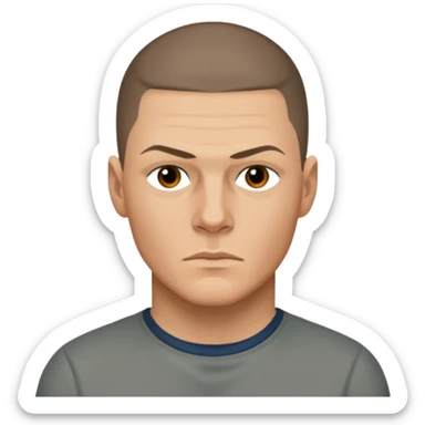 michael scofield sticker
