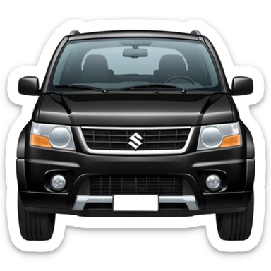 Suzuki grand vitara 2004 3 door black sticker