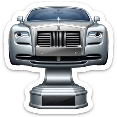 rolls royce statue logo sticker