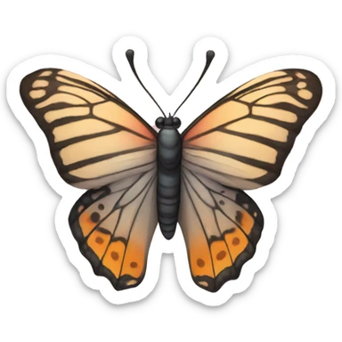 butterfly sticker