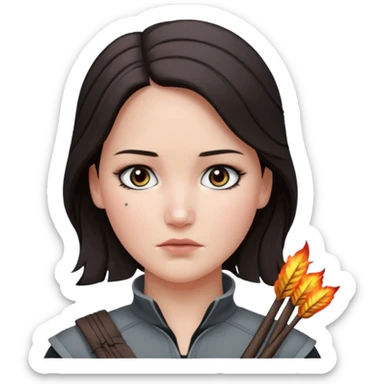 Los juegos del hambre sticker