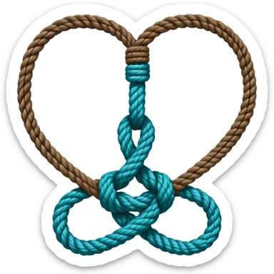 Basic sailing knots the Bowline, which creates a fixed loop, the Figure Eight, used as a stopper knot, the Reef Knot (or square knot) for joining two lines, and the Clove Hitch for securing a line to a post or piling sticker