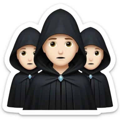 Cloaked night guards sticker