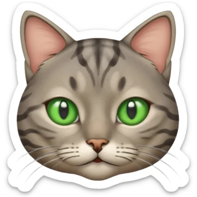 Boredom / Restlessness cat picture sticker