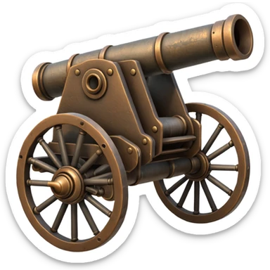Arsenal cannon sticker