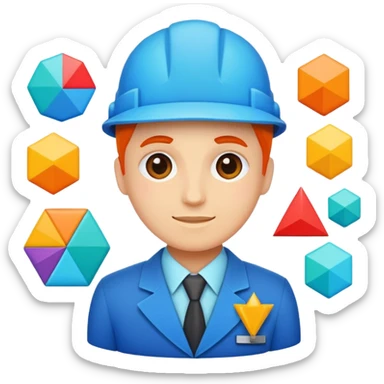 special career icon no humans sticker