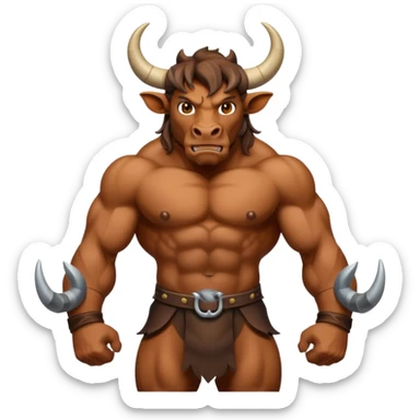 Minotaur sticker