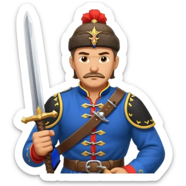 ZAPORIZH COSSACK sticker