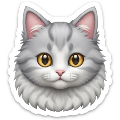 Hush kitten sticker