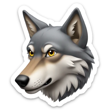 Wolf  sticker