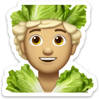 Cesar salad with chicken and Cesar dressing  sticker