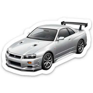 Nissan skyline fast and furious sticker