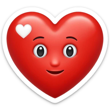 emoji herz mit buchstabe P drin sticker