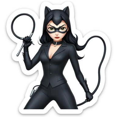 Catwoman from DC comics sticker