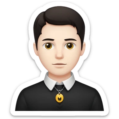 Submissive man sticker