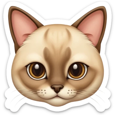 Siamkatze sticker