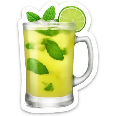 pilsner yellow mojito sticker