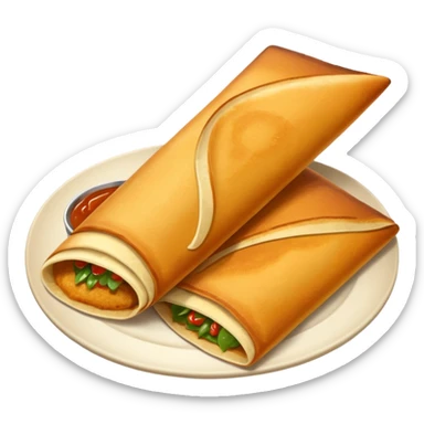 dosa south indian dish sticker