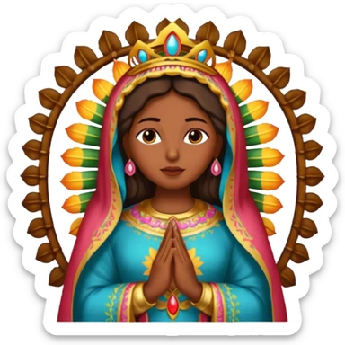 Virgen de Guadalupe sticker