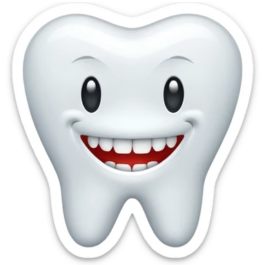 TEETH clean icon  sticker