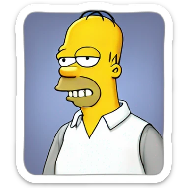 Homersimpson sticker