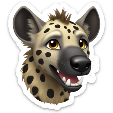 Hyena sticker