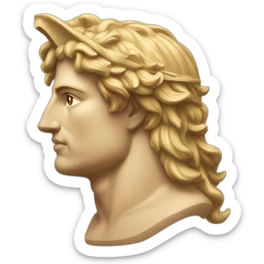 alexander the great sticker