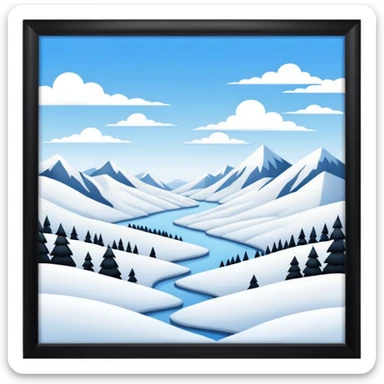 neve stagione sticker