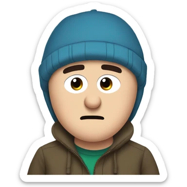 south park character stan marsh sticker