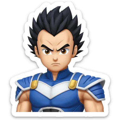 Vegeta ulta ego sticker